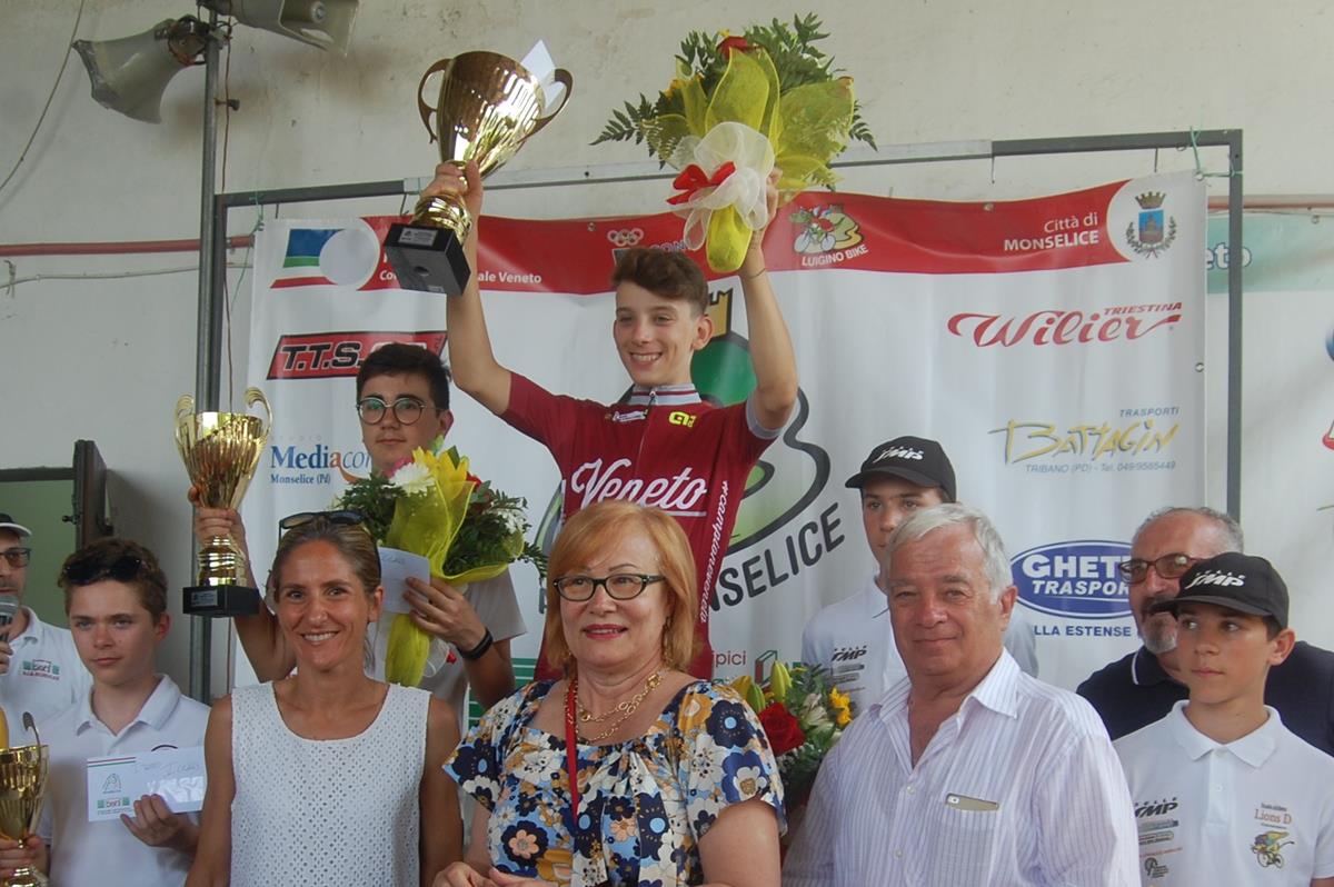 Leonardo Lunardon campione veneto Esordienti 1° anno 2018