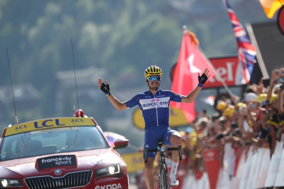 Julian Alaphilippe vince la decima tappa del Tour de France 2018