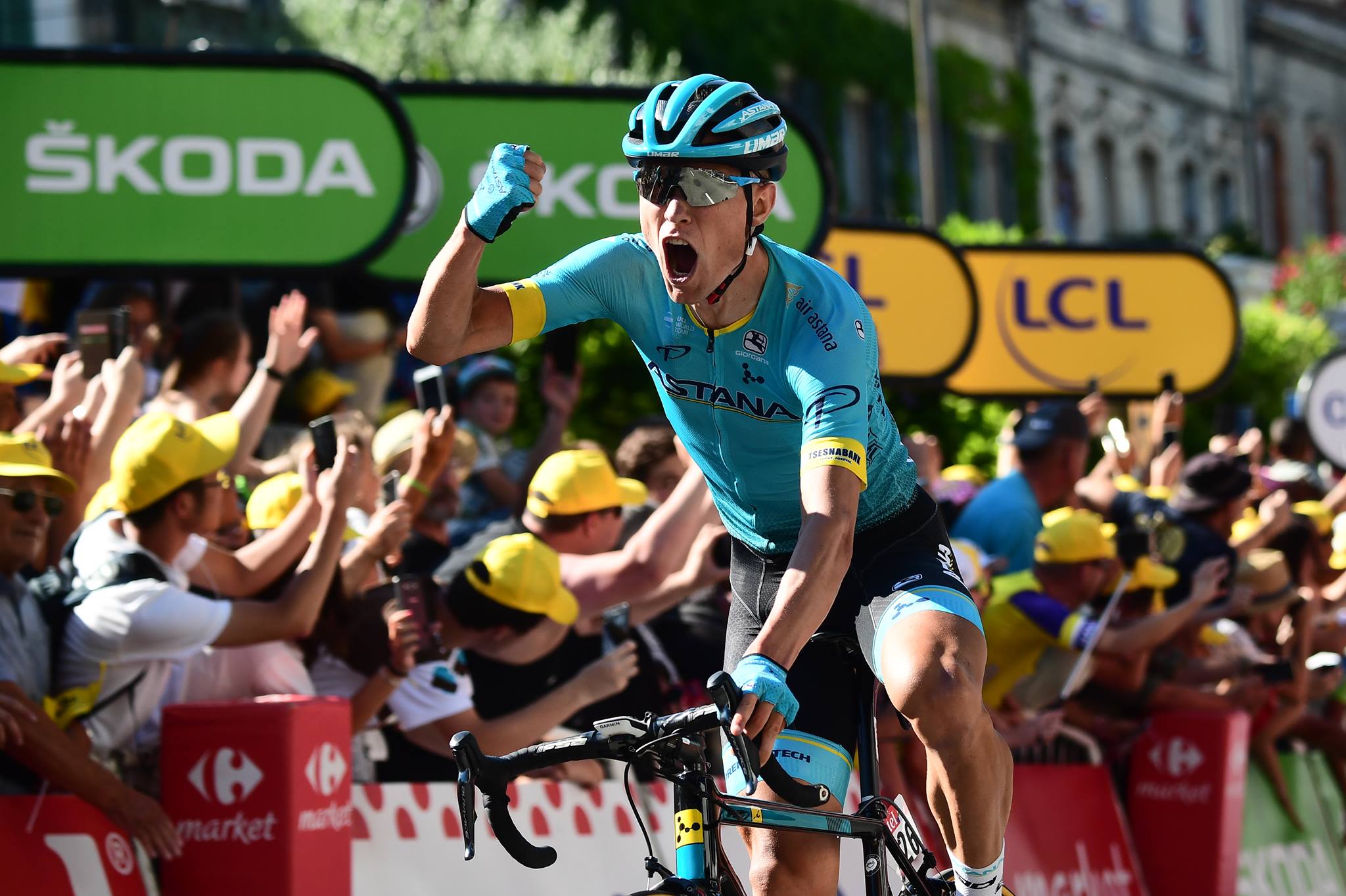 Magnus Cort Nielsen vince a Carcassonne la quindicesima tappa del Tour de France 2018