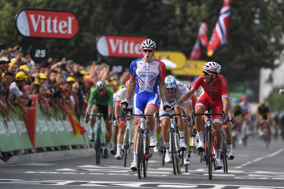 Arnaud Demare vince la diciottesima tappa del Tour de France 2018