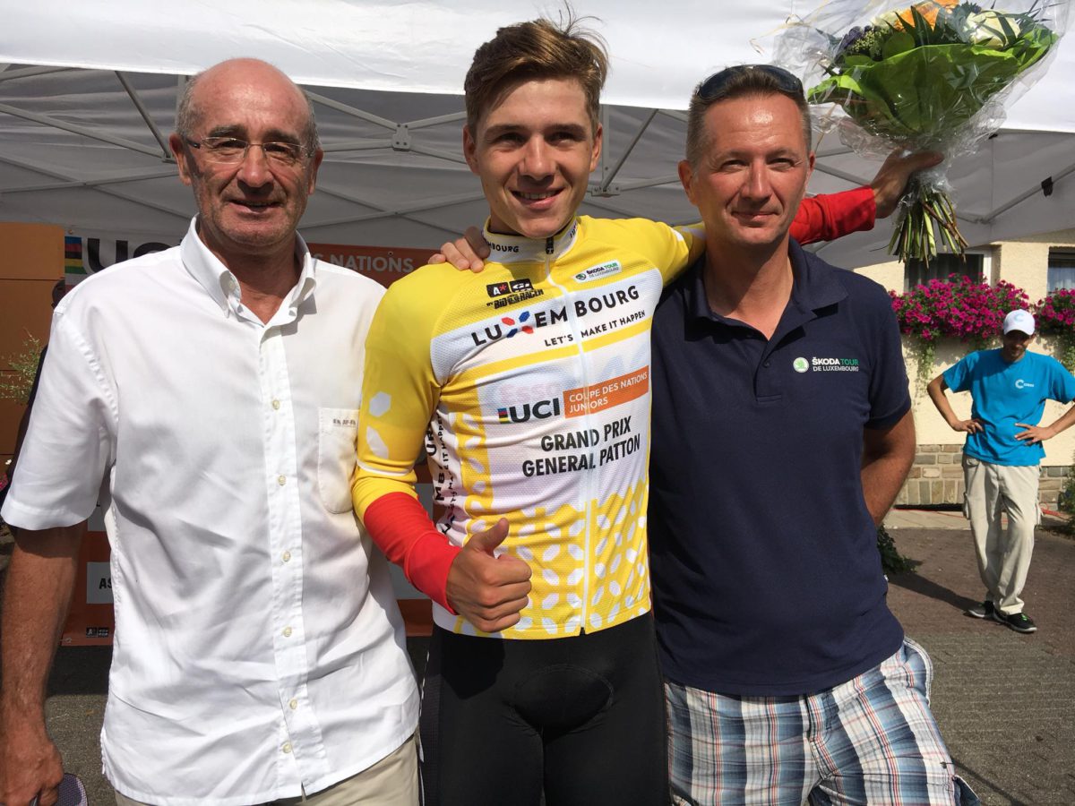 Remco Evenepoel primo leader del Gp General Patton