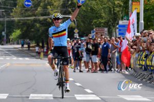 Remco Evenepoel campione europeo Juniores 2018