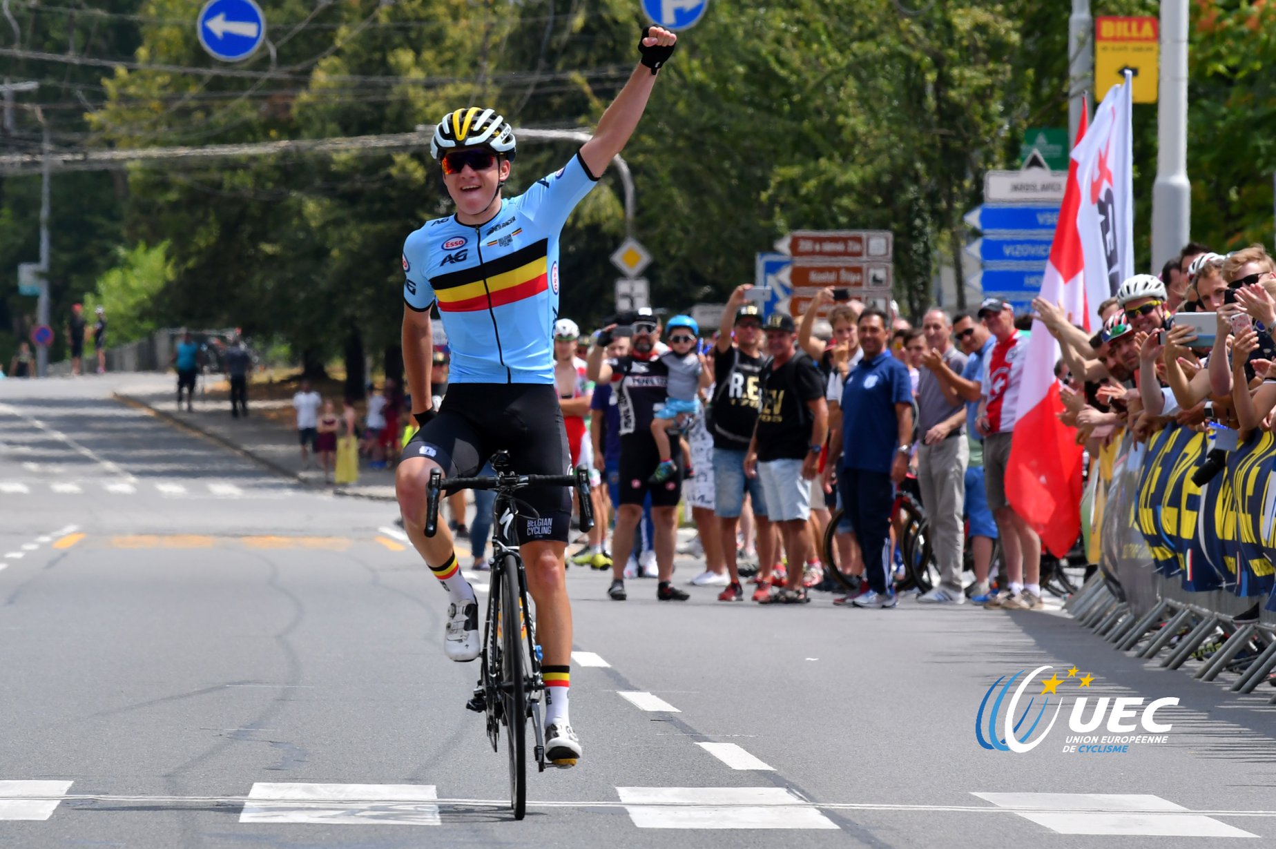Remco Evenepoel campione europeo Juniores 2018