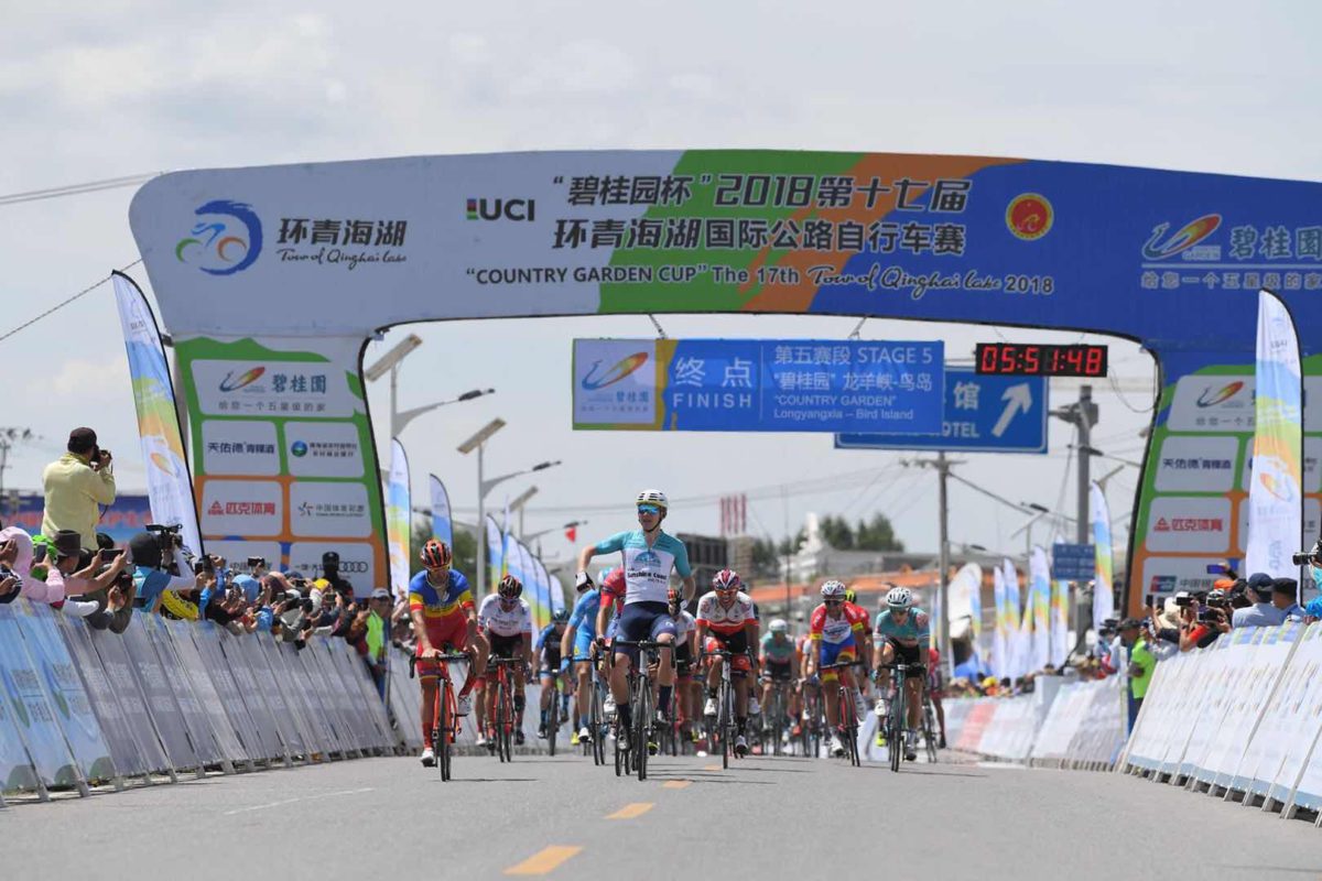 Cameron Scott vince la quinta tappa del Tour of Qinghai Lake