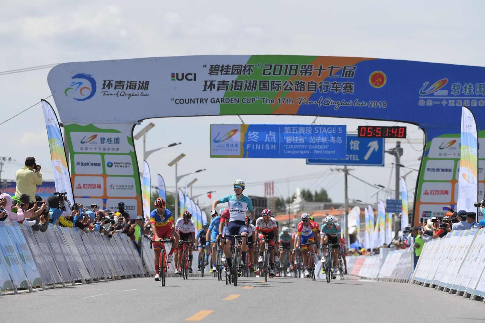 Cameron Scott vince la quinta tappa del Tour of Qinghai Lake