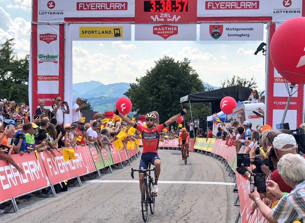 Antonio Nibali vince la settima tappa del Tour of Austria