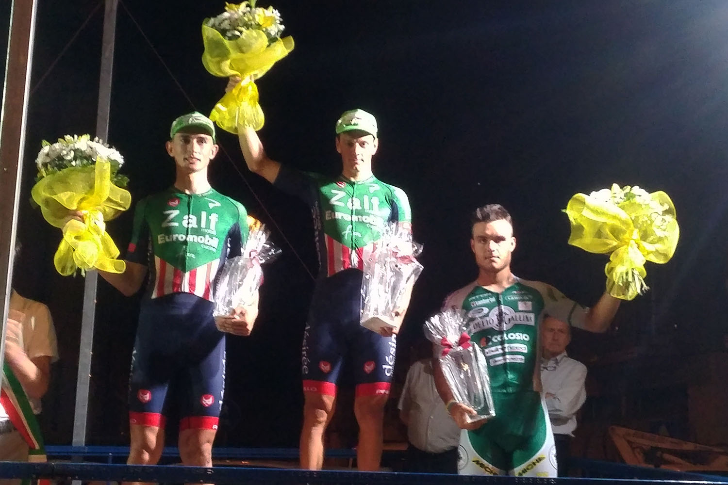 Il podio di San Donà di Piave