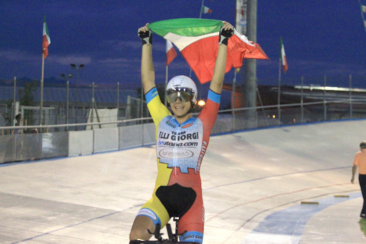 Lorenzo Balestra campione italiano dell'Inseguimento individuale Allievi