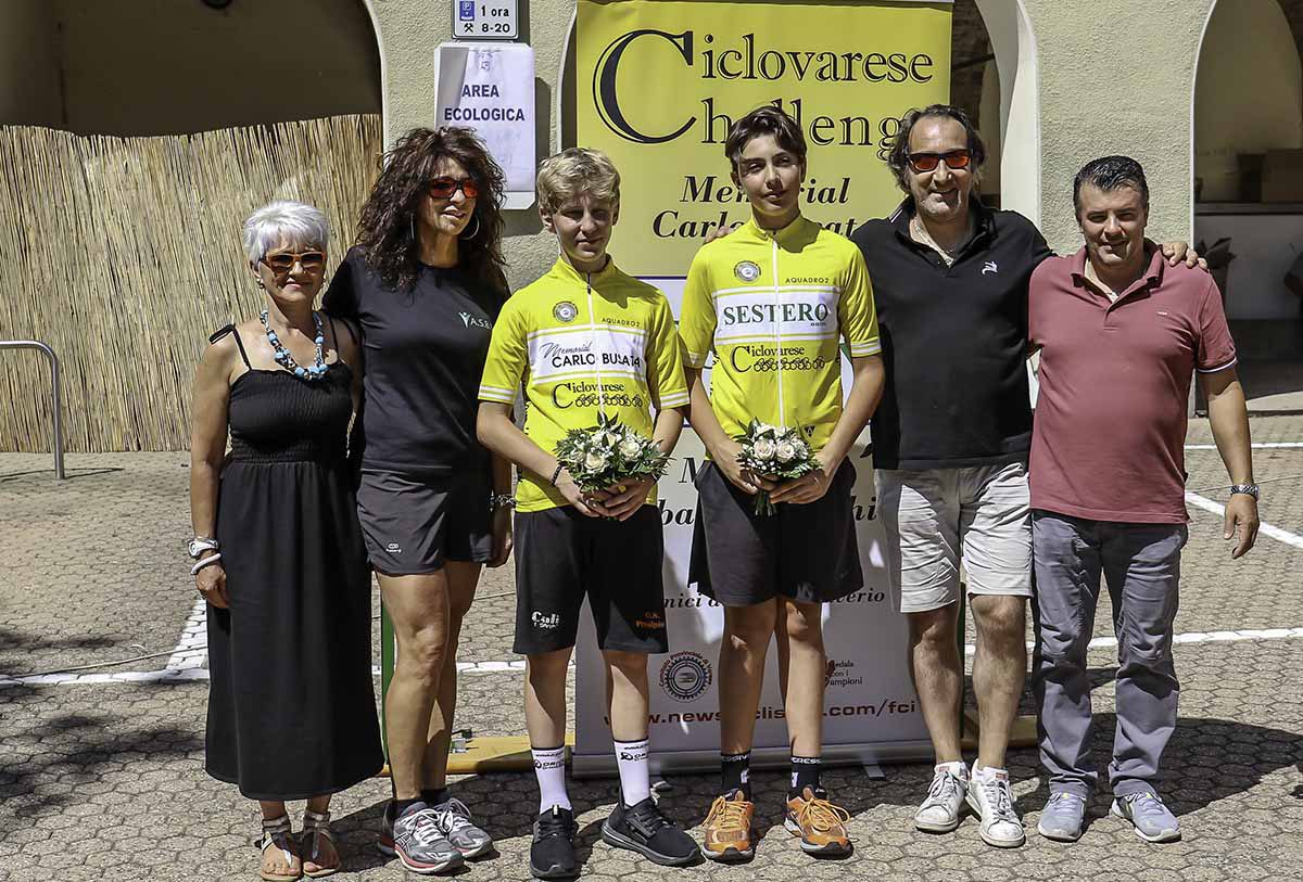 I nuovi leader della Ciclovarese Challenge dopo la prova di Comerio
