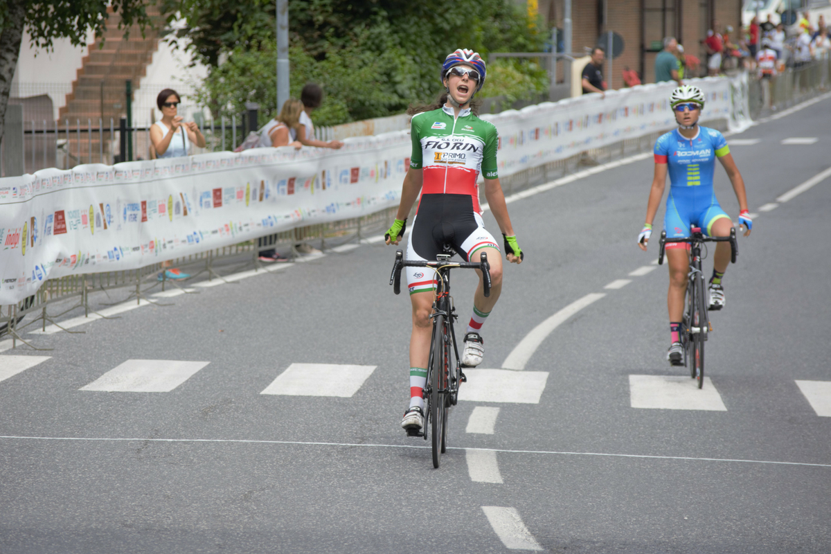 Prima vittoria in maglia tricolore per Federica Venturelli a Frabosa Soprana