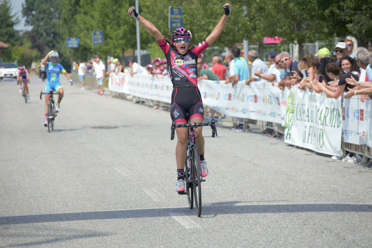 Giulia Raimondi vince la gara Donne Esordienti di Fossano