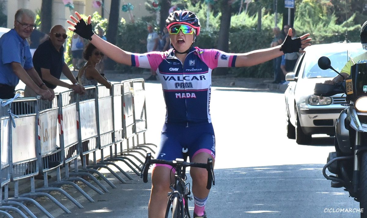 Federica Piergiovanni vince la gara Donne Junior di Corridonia