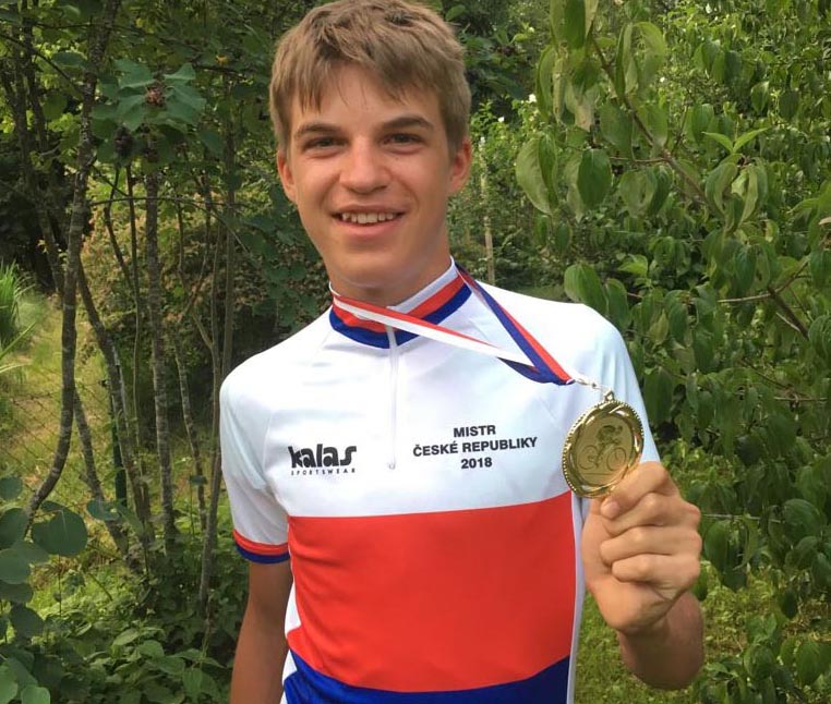 Mathias Vacek campione ceco a cronometro tra gli Allievi