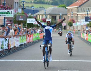 L'eritreo Girmay Biniam Hailu vince la prima tappa dell'Aubel – Thimister – Stavelot