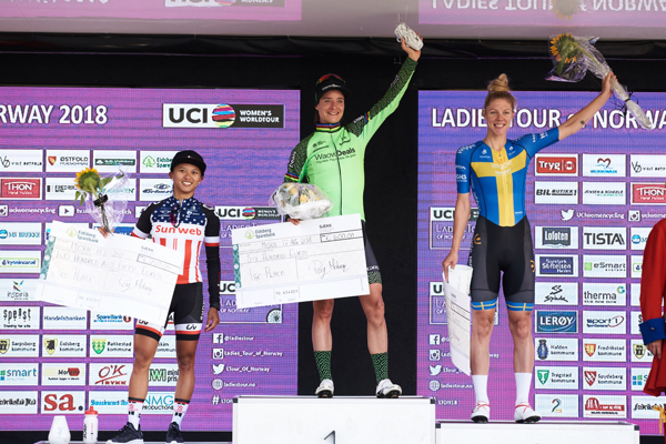 Marianne Vos vince la prima tappa del Ladies Tour of Norway