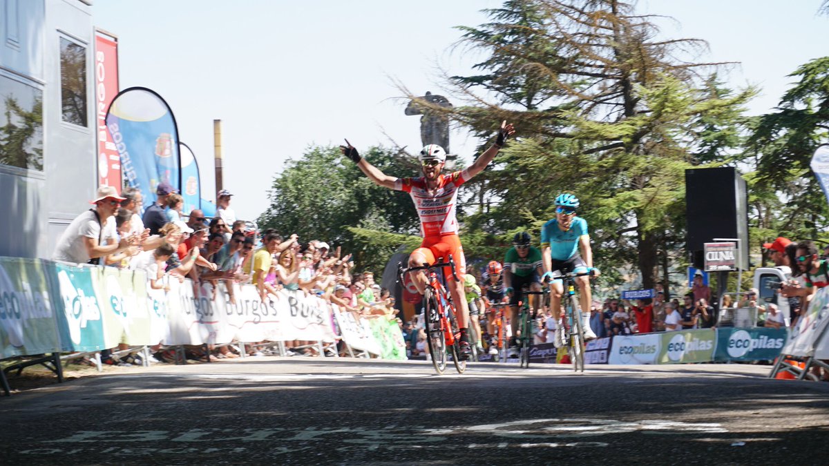 Francesco Gavazzi vince la prima tappa della Vuelta a Burgos