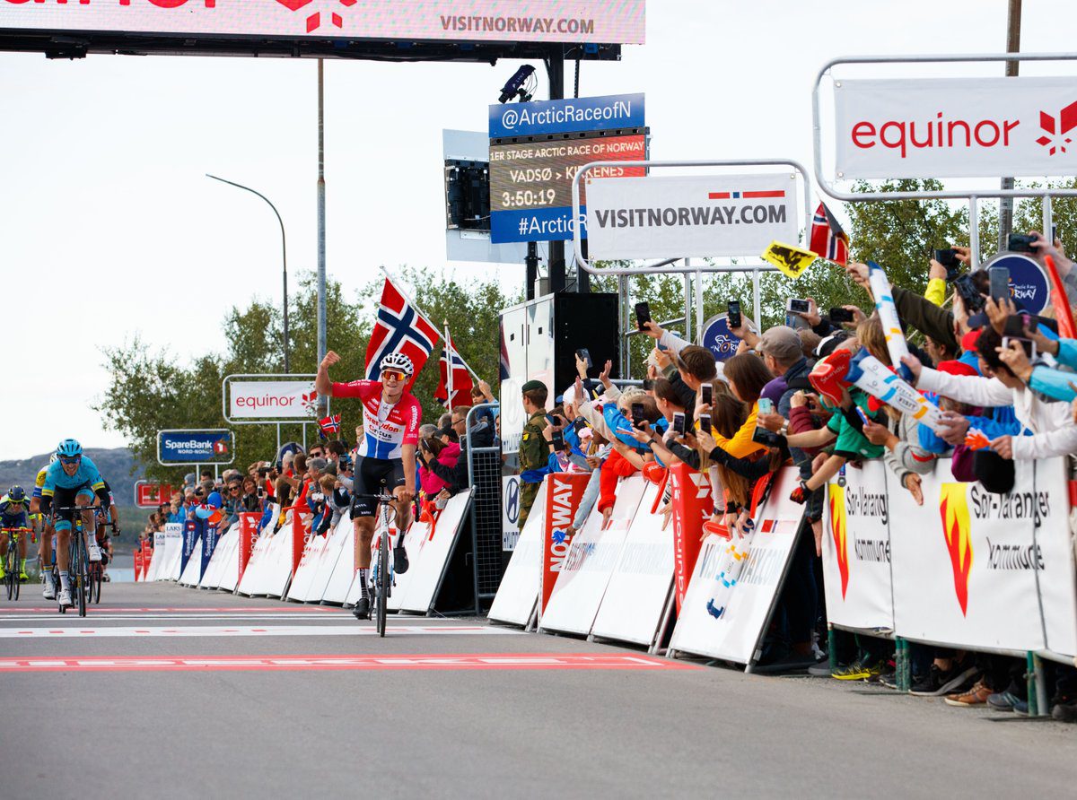 Mathieu Van der Poel vince la prima tappa dell'Arctic Race of Norway