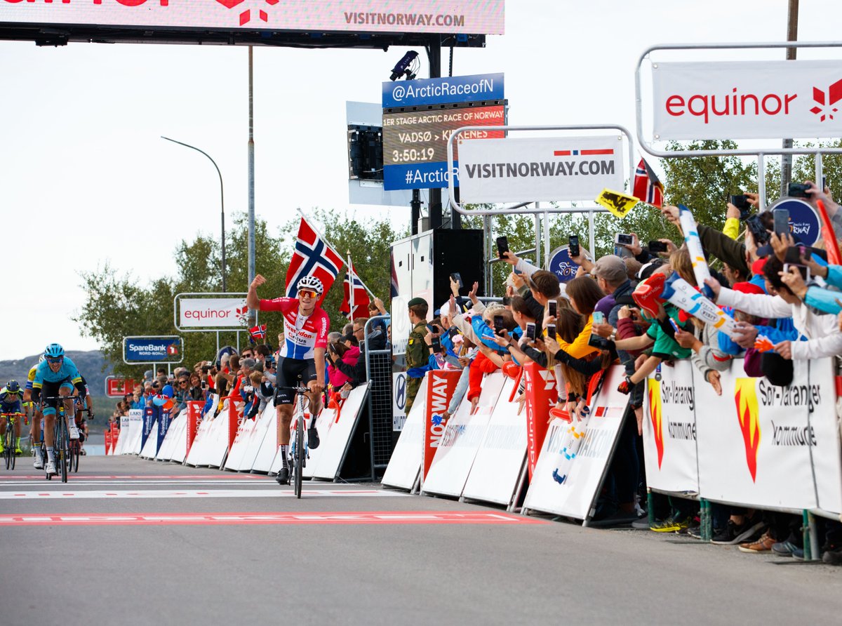 Mathieu Van der Poel vince la prima tappa dell'Arctic Race of Norway