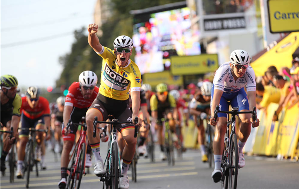 Pascal Ackermann concede il bis nella seconda tappa del Tour de Pologne 2018