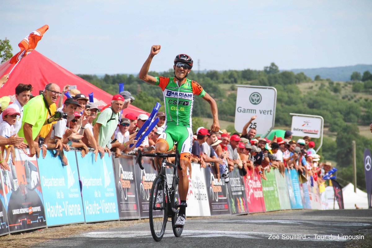 Luca Wackermann vince la seconda tappa del Tour du Limousin