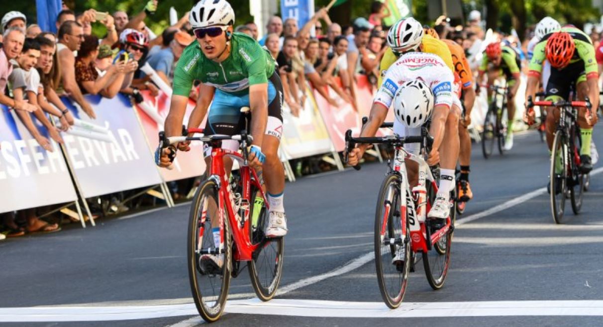 Matteo Moschetti vince la seconda tappa del Giro d'Ungheria