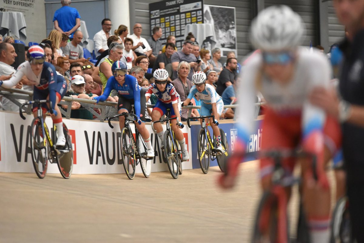 Gloria Scarsi alla partenza dello Scratch