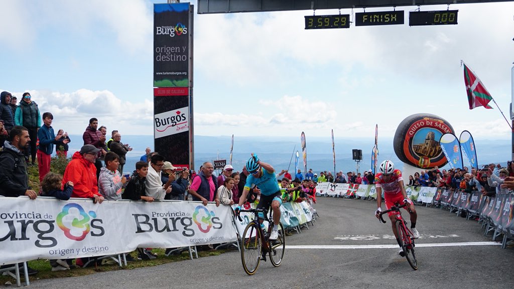 Miguel Angel Lopez vince la terza tappa della Vuelta a Burgos 2018