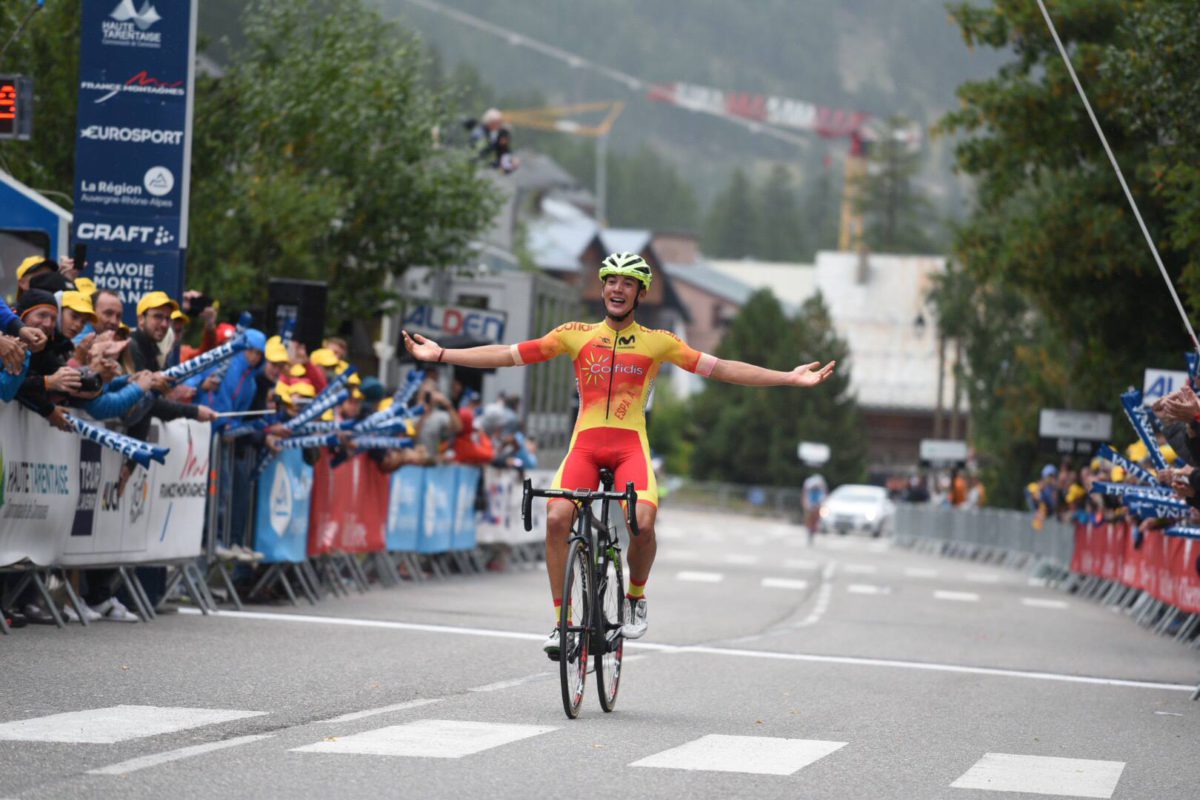 Fernando Barcelo vince la nona tappa del Tour de l'Avenir 2018