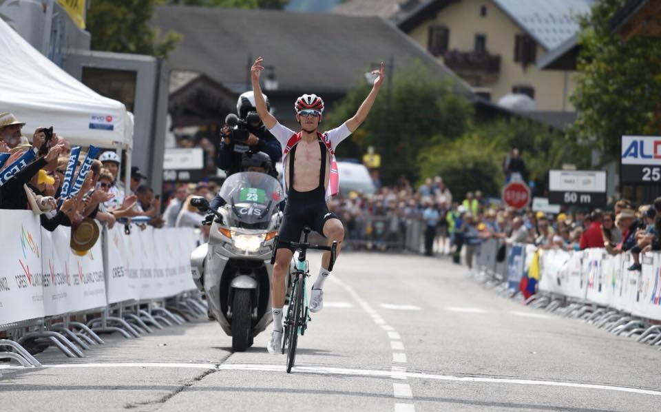 Gino Mader vince l'ottava tappa del Tour de l'AvenirGino Mader vince l'ottava tappa del Tour de l'Avenir