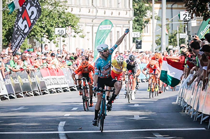 Nikodemus Holler batte Manuel Belletti nella quarta tappa del Giro d'Ungheria