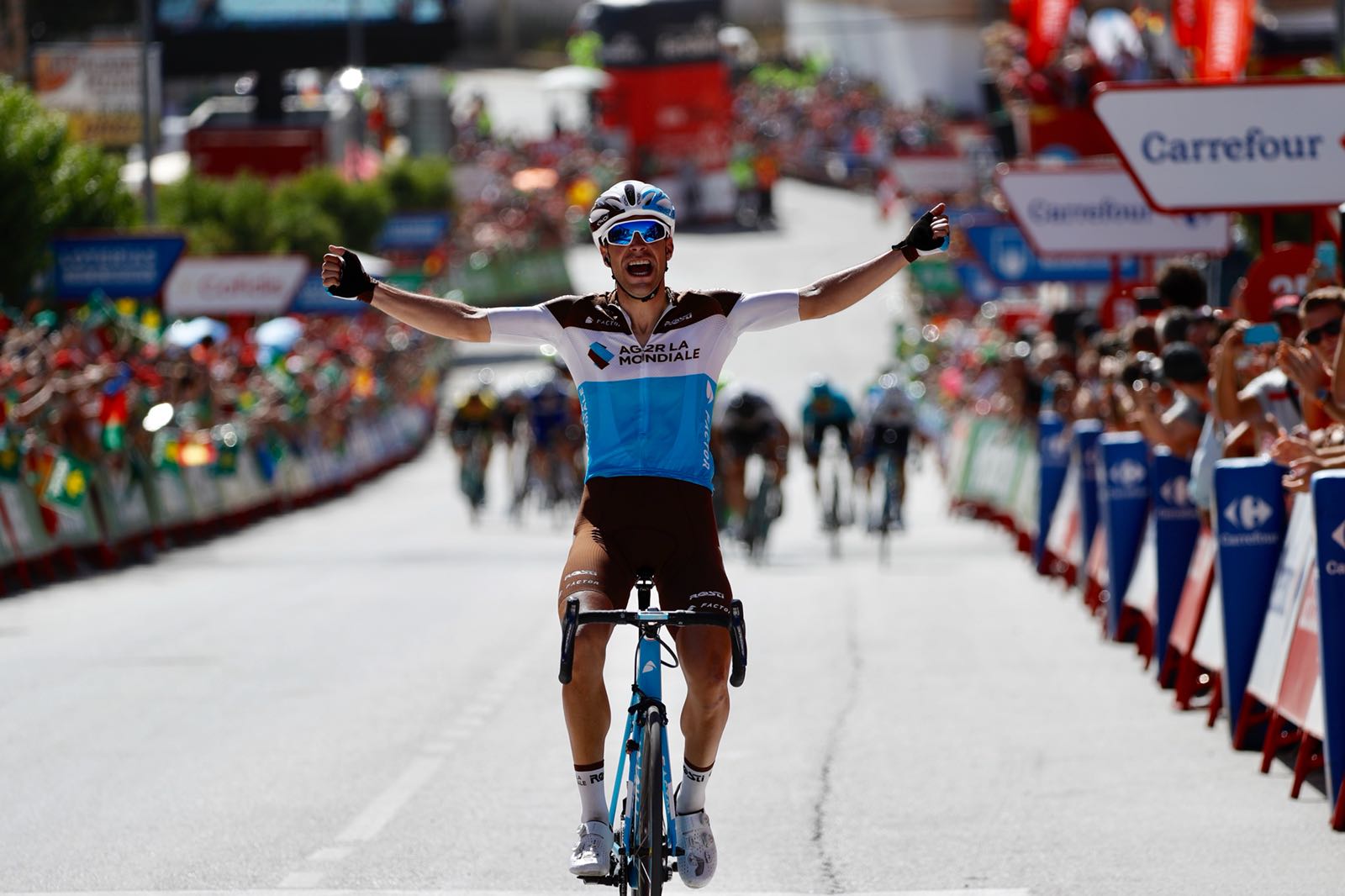 Tony Gallopin vince la settima tappa della Vuelta a Espana