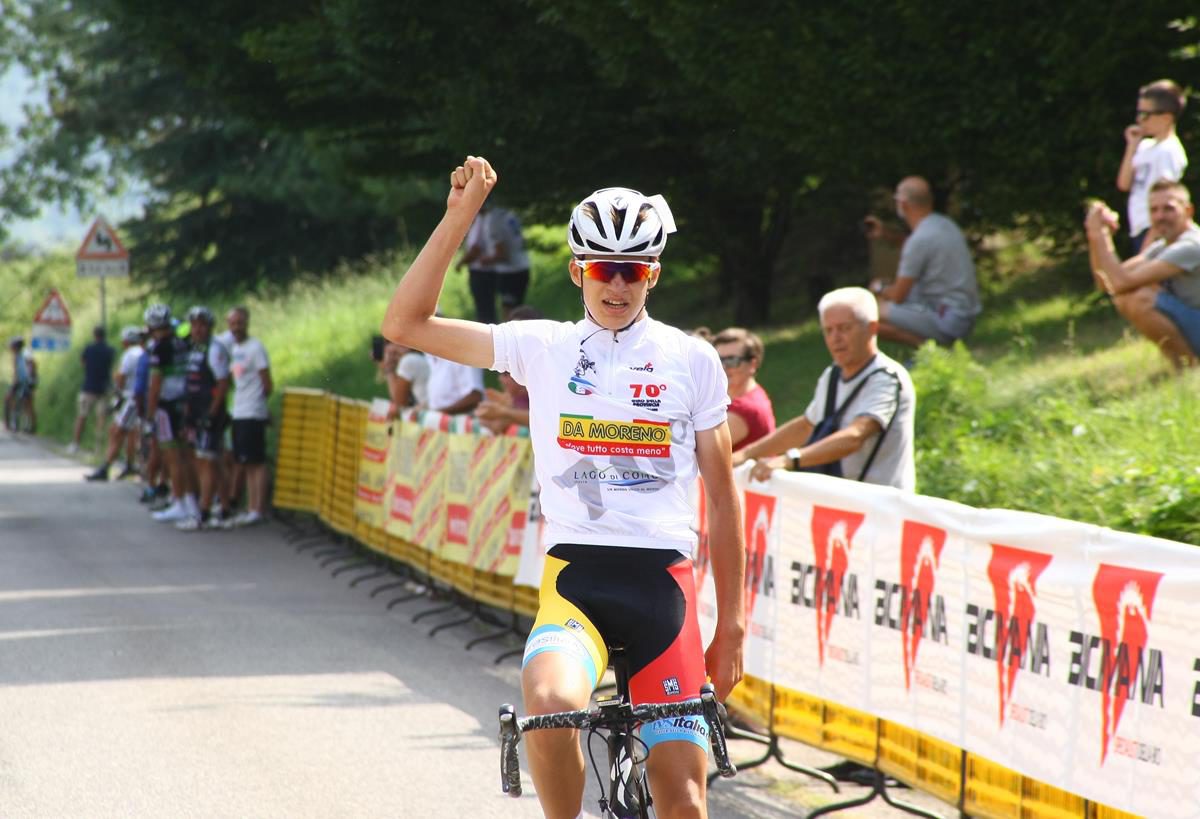Mathias Vacek vince la terza prova del Giro della Provincia di Como a Sirtori