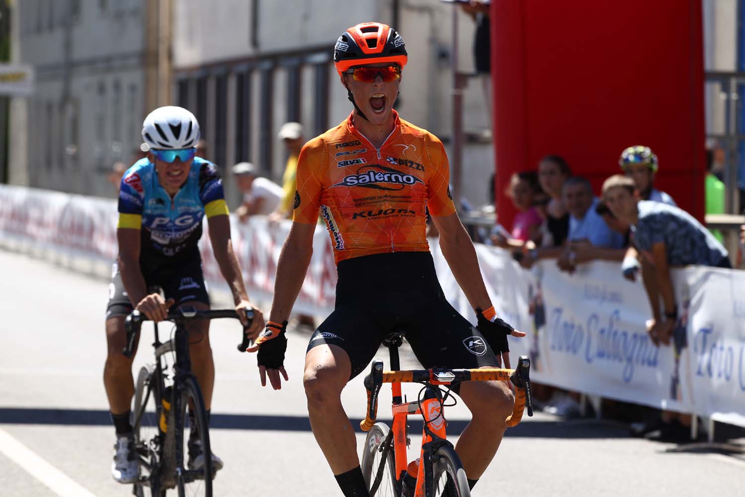 Francesco Carollo vince a Campospinoso