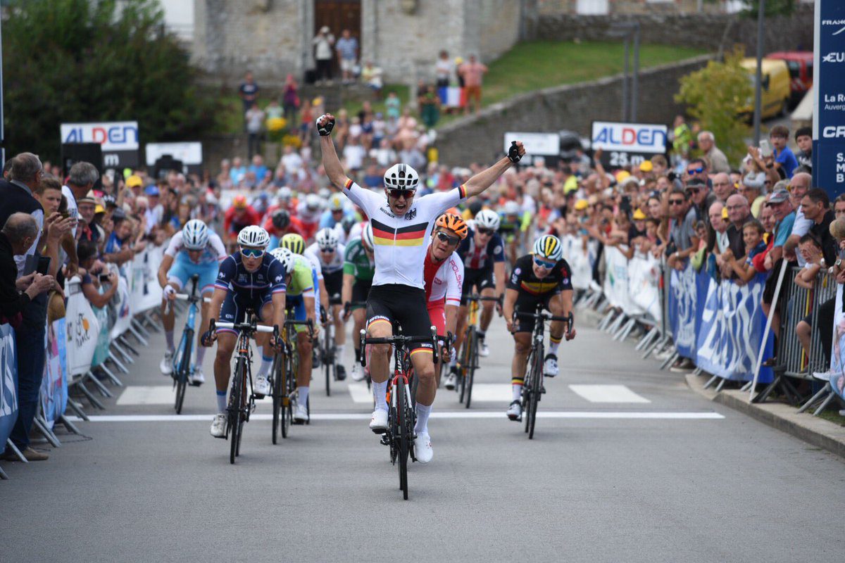 Max Kanter vince la prima tappa del Tour de L'Avenir 2018