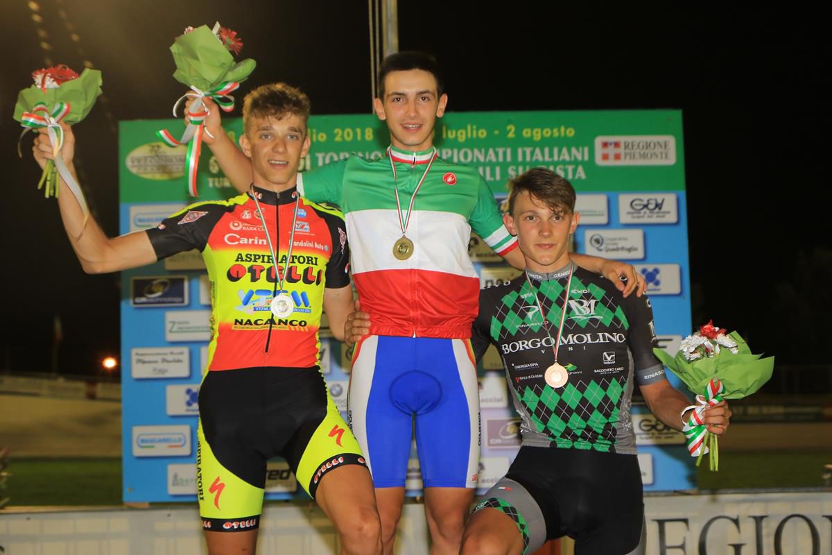 Tommaso Dati campione italiano Keirin Allievi