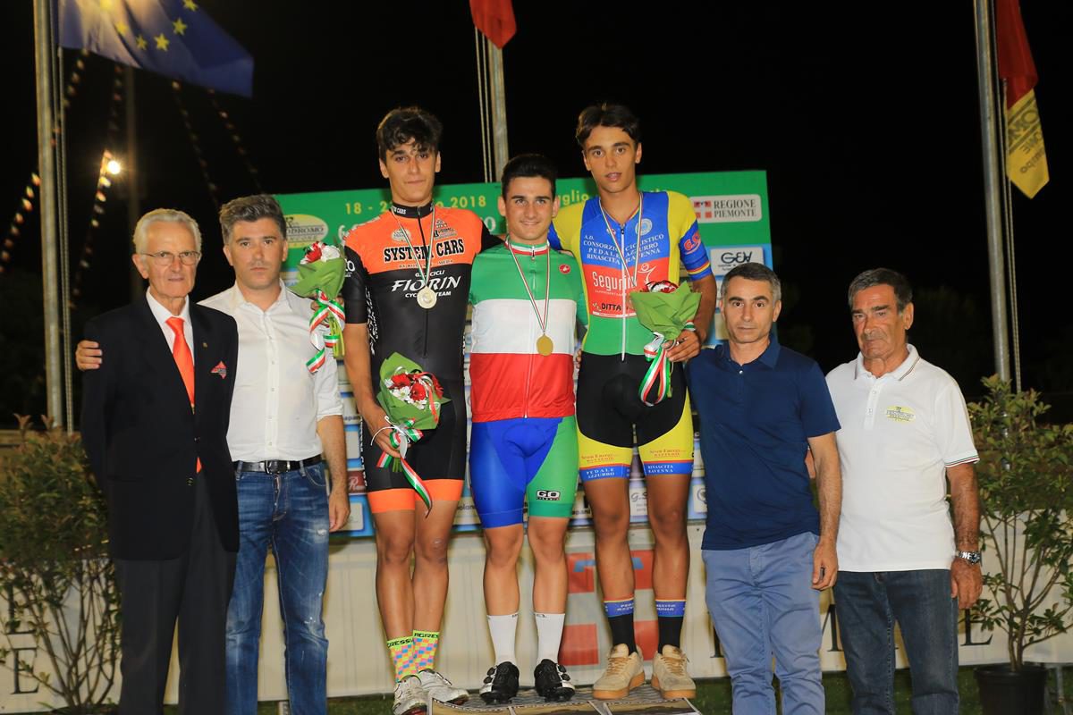 Francesco Lonardi campione italiano della Velocità Esordienti