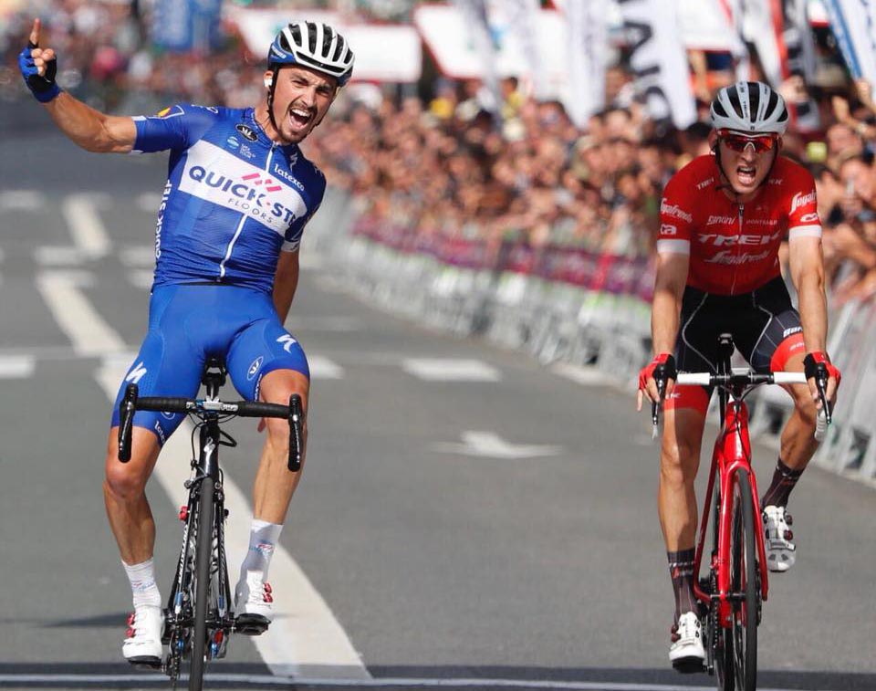Julian Alaphilippe vince la Clasica Ciclista San Sebastian 2018