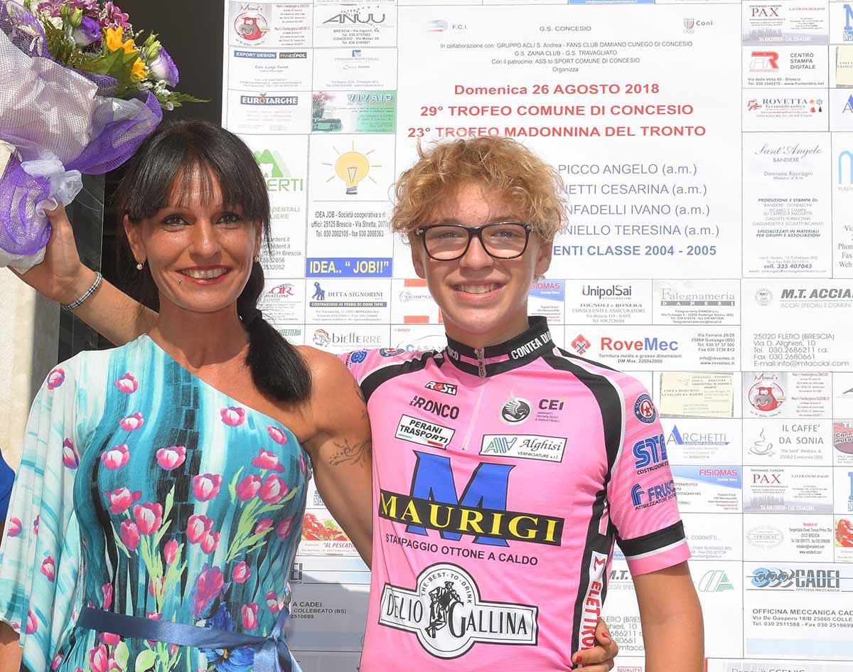 Simone Codenotti vincitore a Concesio