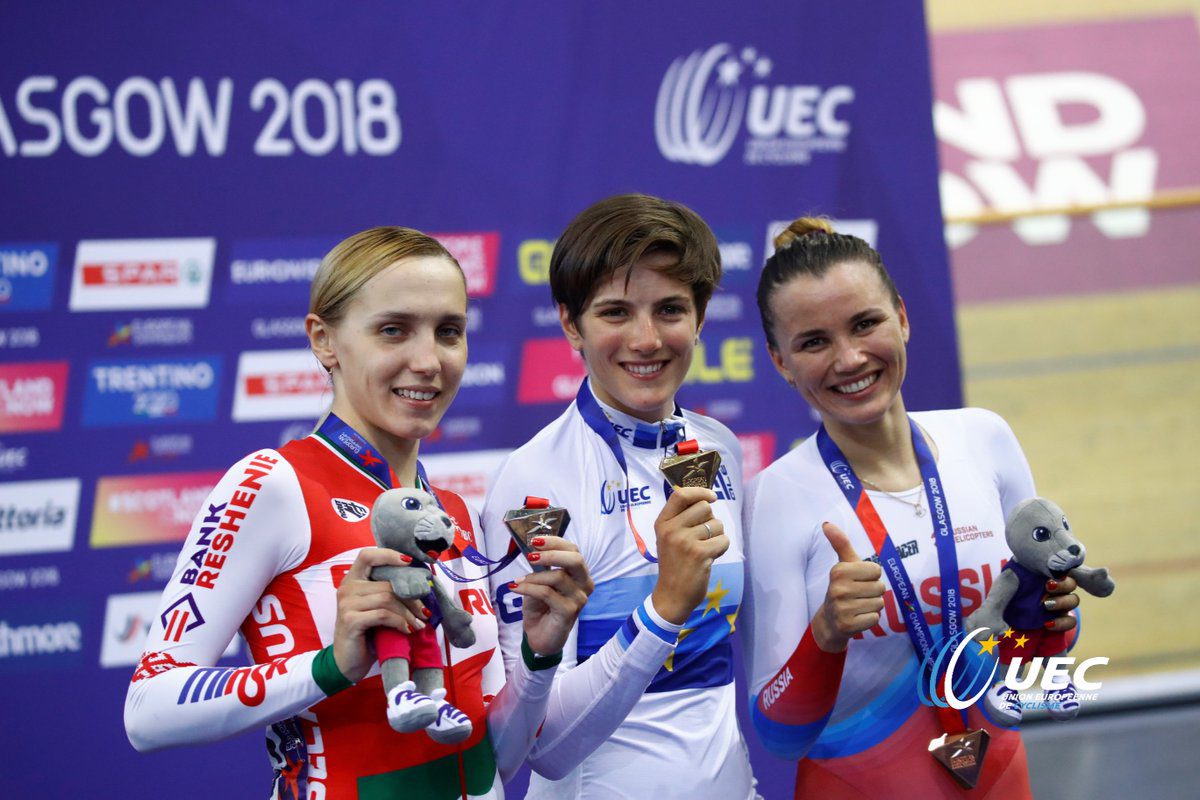 Maria Giulia Confalonieri campionessa europea della Corsa a punti a Glasgow