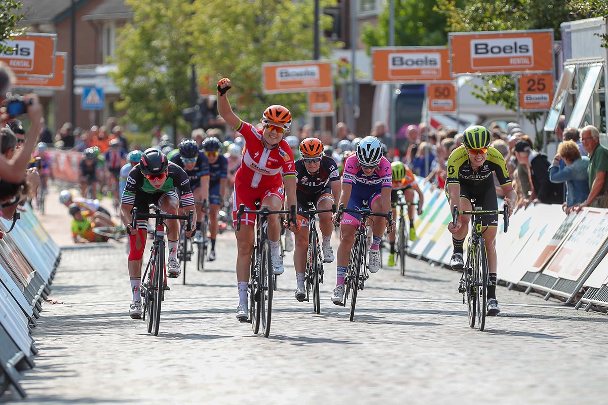 Amelie Diedriksen vince la seconda tappa del Boels Ladies Tour