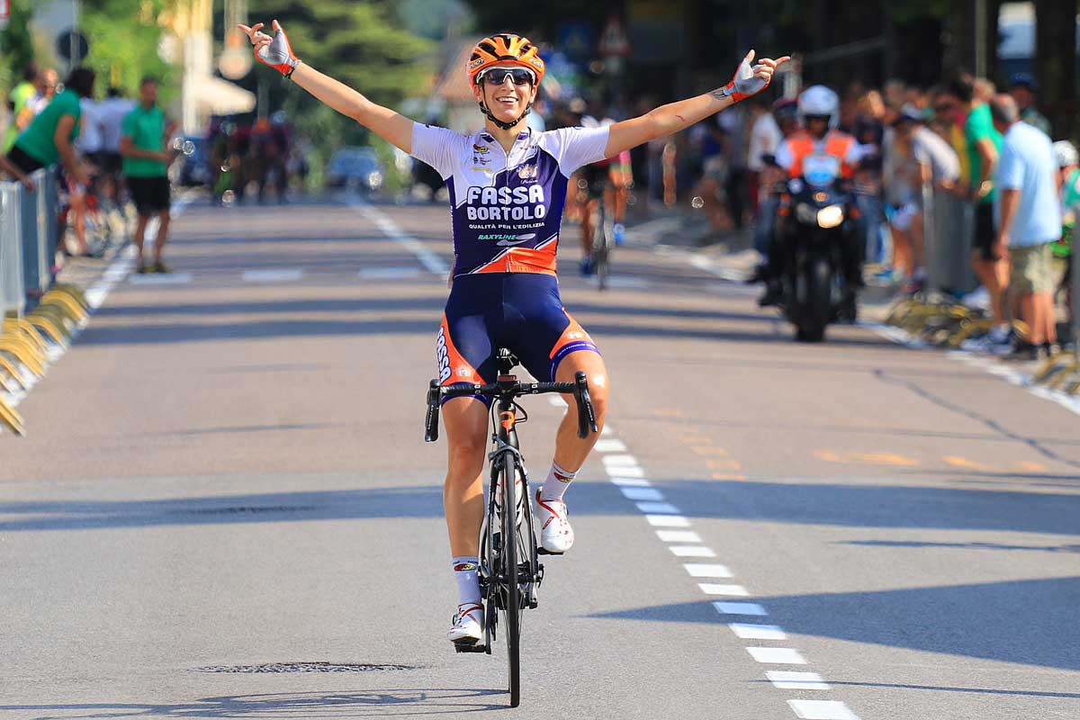 Nadia Quagliotto vince la gara Donne Open di Seren del Grappa