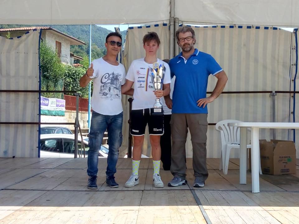 Gabriele Casalini vincitore tra gli Esordienti 2° anno a Sorisole