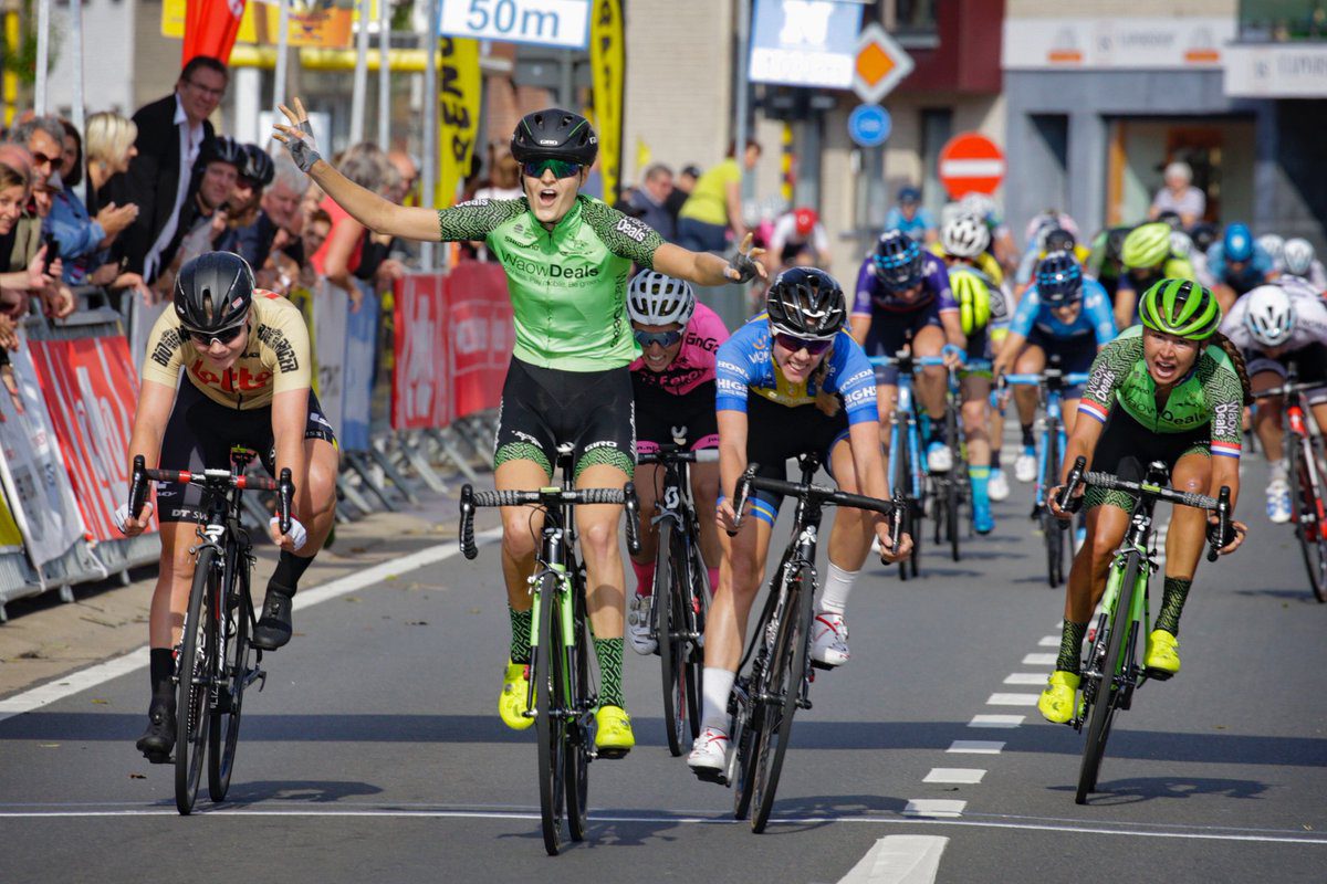 Jeanne Korevaar vince la seconda tappa del Lotto Belgium Tour