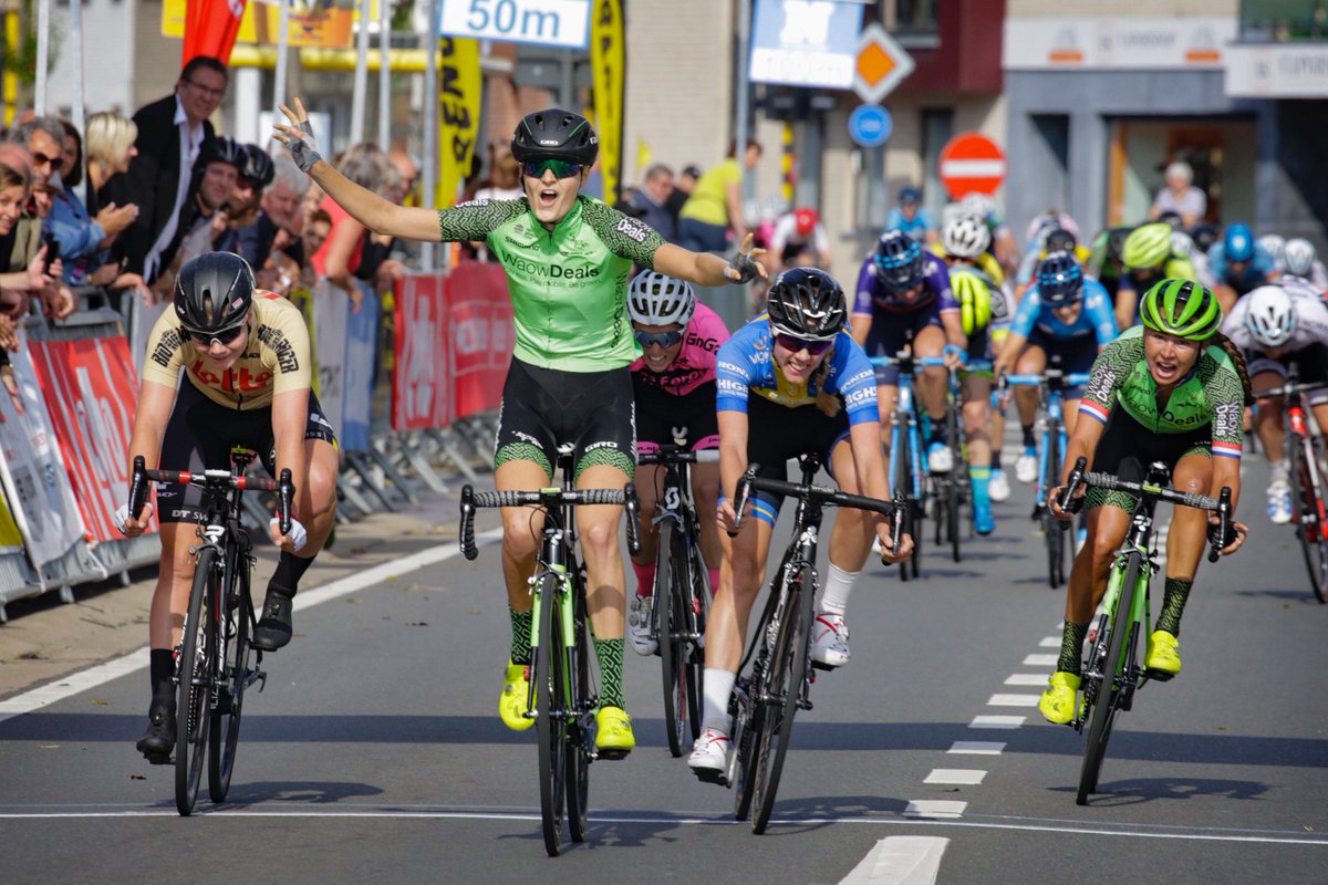 Jeanne Korevaar vince la seconda tappa del Lotto Belgium Tour