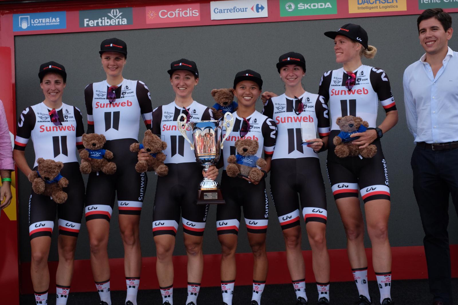 Il Team Sunweb vince la prima prova, la cronosquadre, della Madrid Challenge by La Vuelta