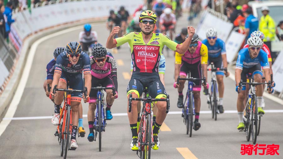 Jacopo Mosca vince la quarta tappa del Tour of China I