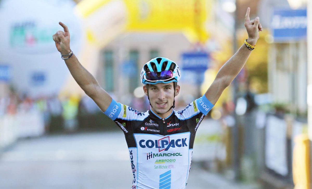 Davide Baldaccini vince la Astico-Brenta