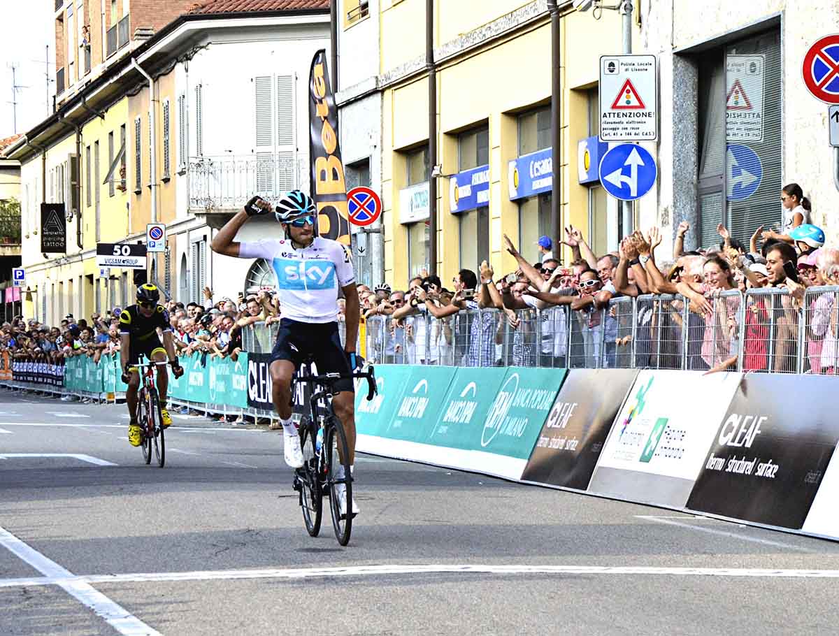 Gianni Moscon vince la Coppa Agostoni 2018