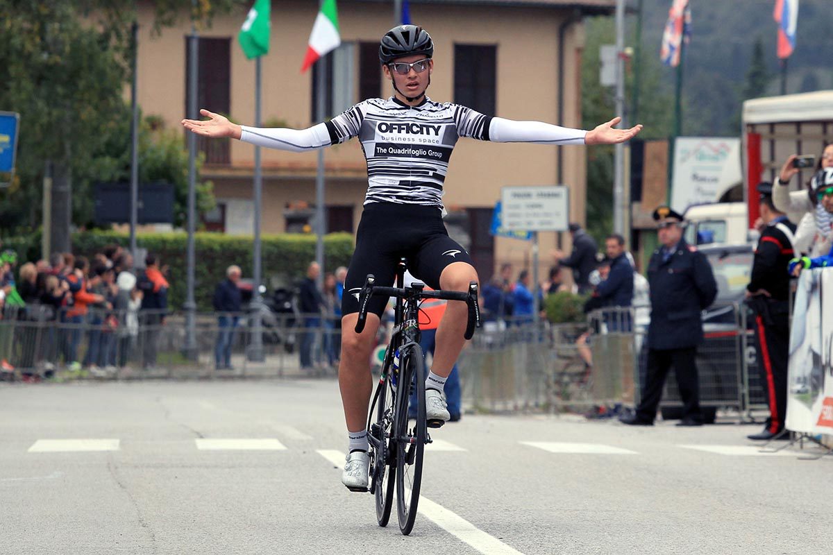 Gabriel Musizza vince la Lambrugo-Ghisallo 2018