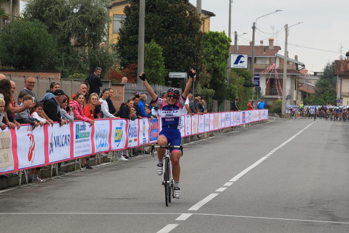 Emma Redaelli vince la gara Donne Allieve di Bottanuco